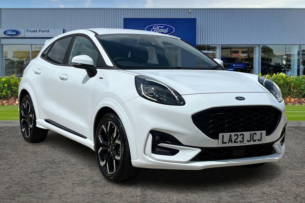 Ford Puma 1.0T Ecoboost Mhev St-line X Suv Hybrid White