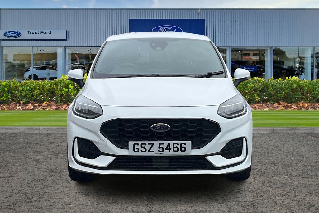 Ford Fiesta 1.0 Ecoboost Hybrid Mhev 125 St-line Edition GSZ5466 White #6