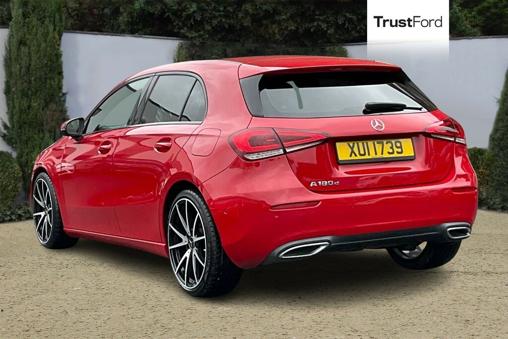 Mercedes-Benz A Class A180d Sport Executive XUI1739 Red #2