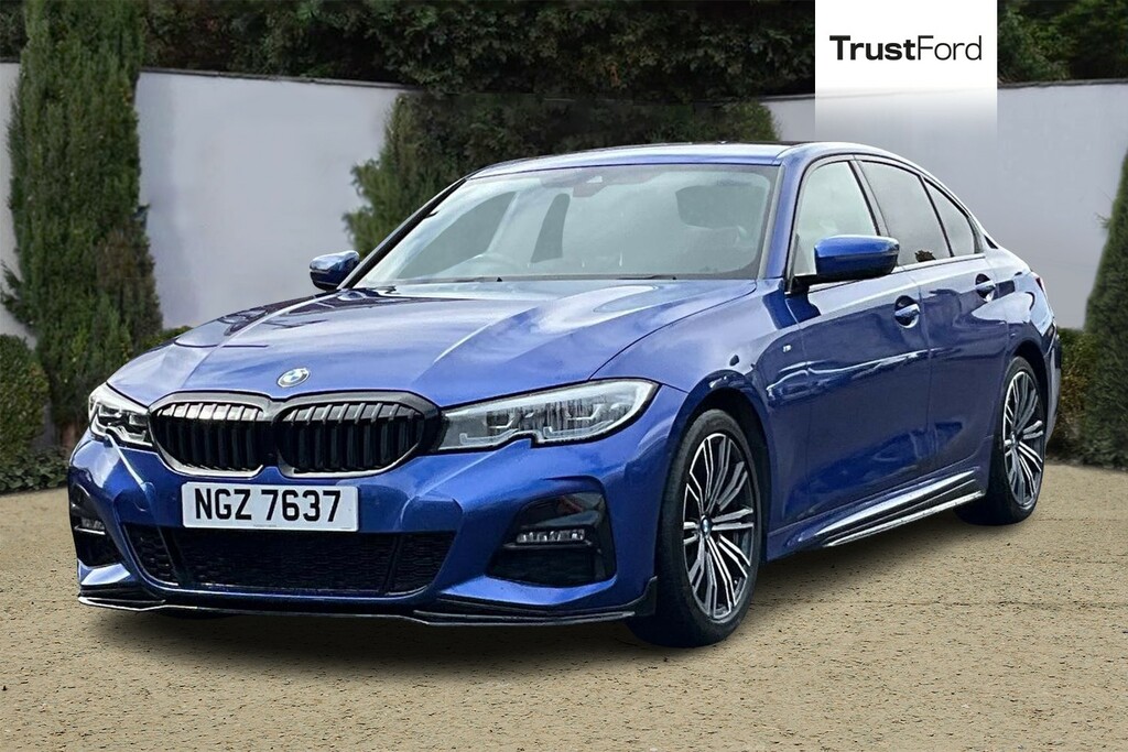 BMW 3 Series 320I M Sport Step Plus Pack NGZ7637 Blue #5