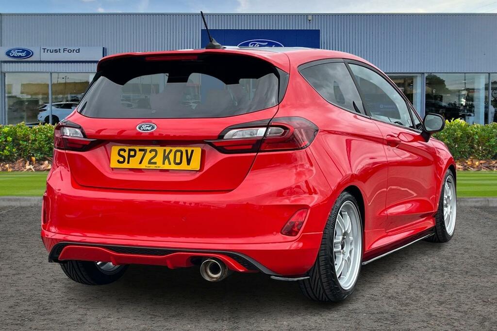 Ford Fiesta 1.0T Ecoboost St-line Vignale Hatchback SP72KOV Red #4