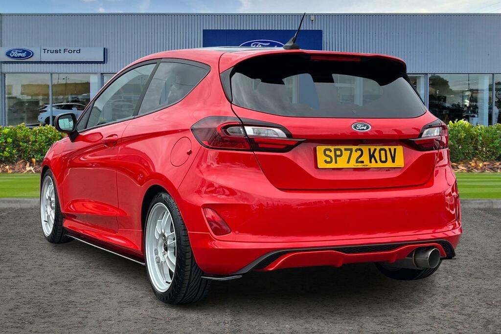 Ford Fiesta 1.0T Ecoboost St-line Vignale Hatchback SP72KOV Red #2