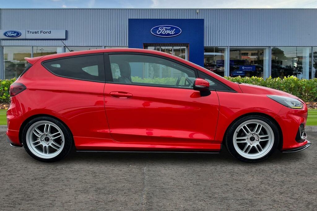 Ford Fiesta 1.0T Ecoboost St-line Vignale Hatchback SP72KOV Red #3