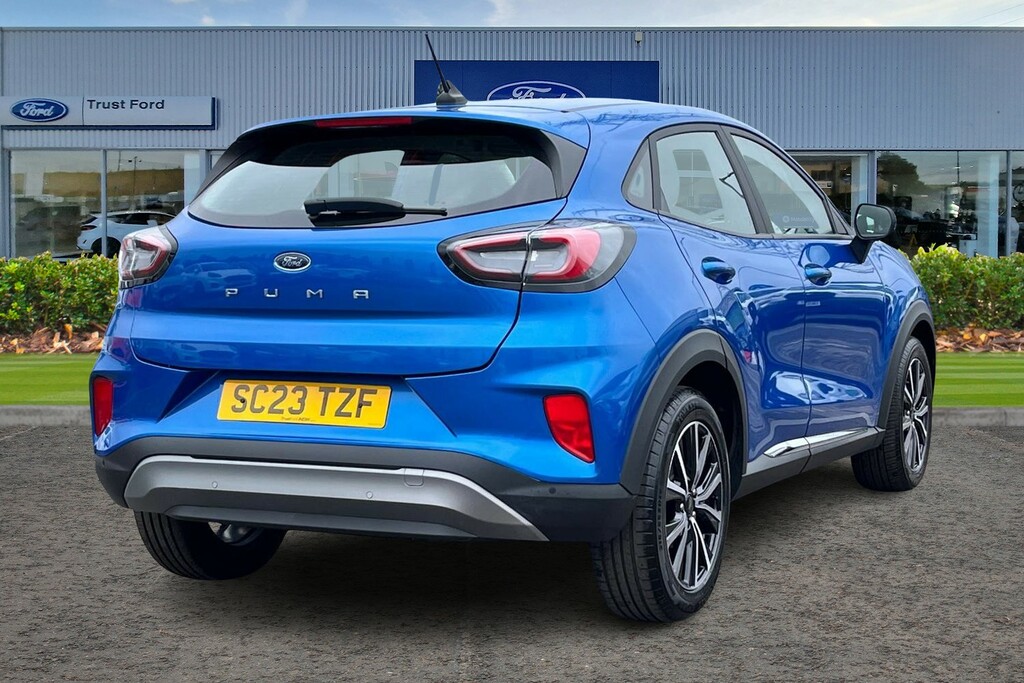 Ford Puma 1.0T Ecoboost Mhev Titanium Suv Hybrid Blue #4