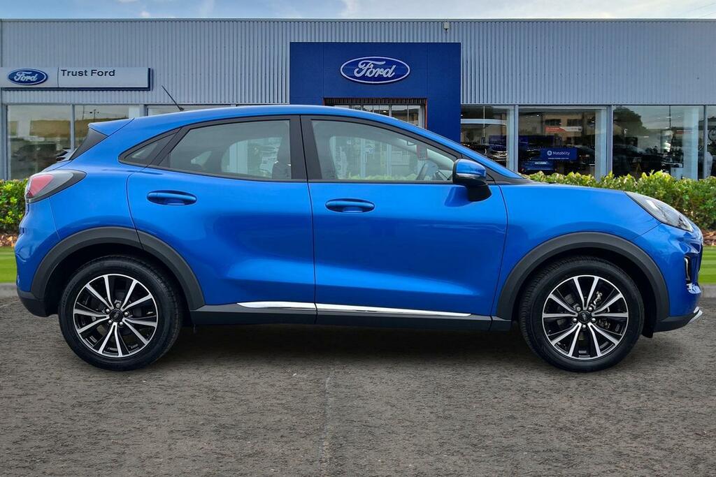 Ford Puma 1.0T Ecoboost Mhev Titanium Suv Hybrid Blue #3