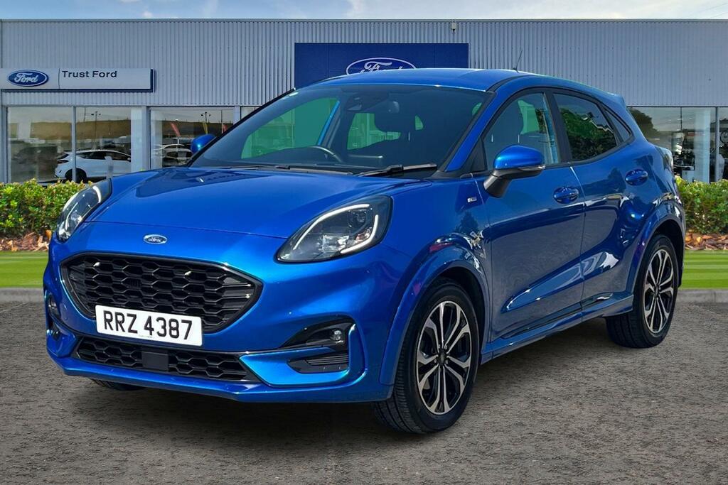 Ford Puma 1.0 Ecoboost Hybrid Mhev St-line Blue #5