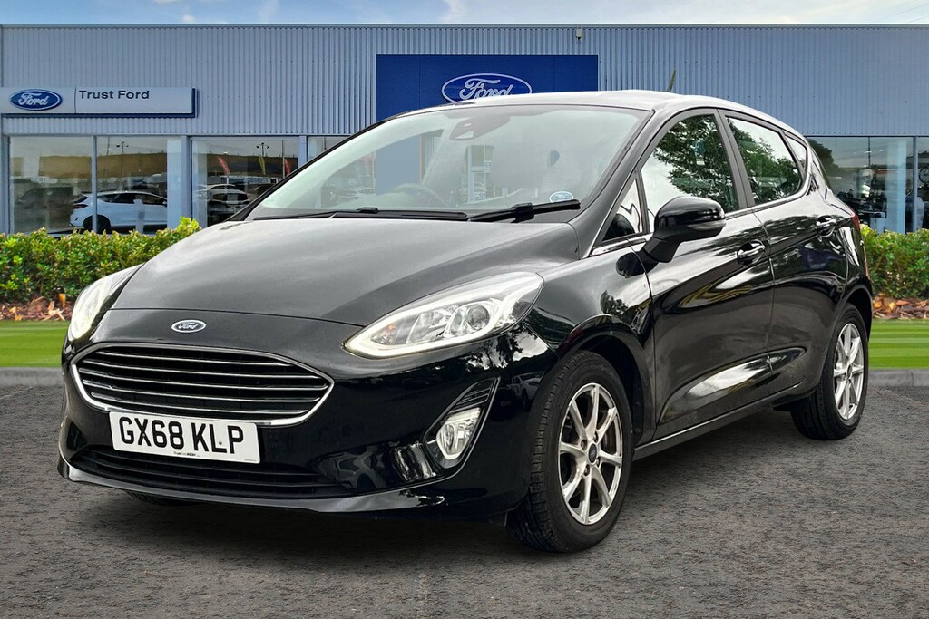 Ford Fiesta 1.0T Ecoboost Gpf Zetec Hatchback Rear Parking GX68KLP Black #5