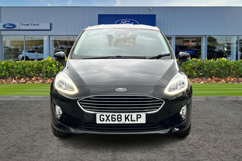 Ford Fiesta 1.0T Ecoboost Gpf Zetec Hatchback Rear Parking GX68KLP Black #6