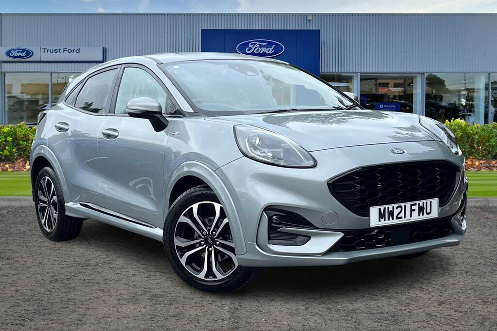 Ford Puma 1.0 Ecoboost Hybrid Mhev St-line Heated Seats Silver
