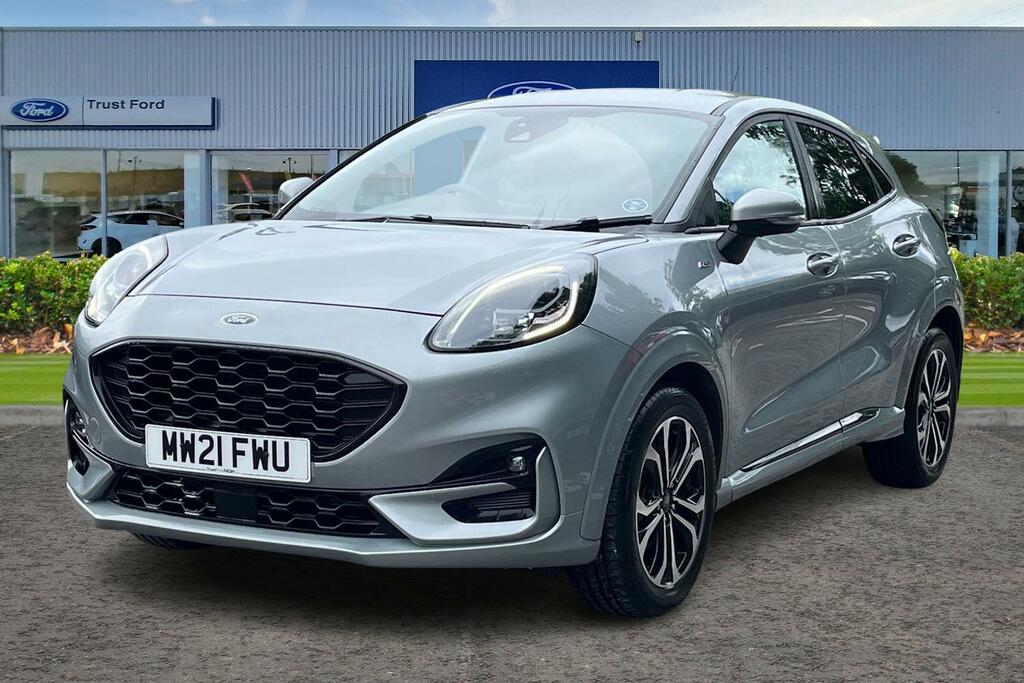 Ford Puma 1.0 Ecoboost Hybrid Mhev St-line Heated Seats MW21FWU Silver #5
