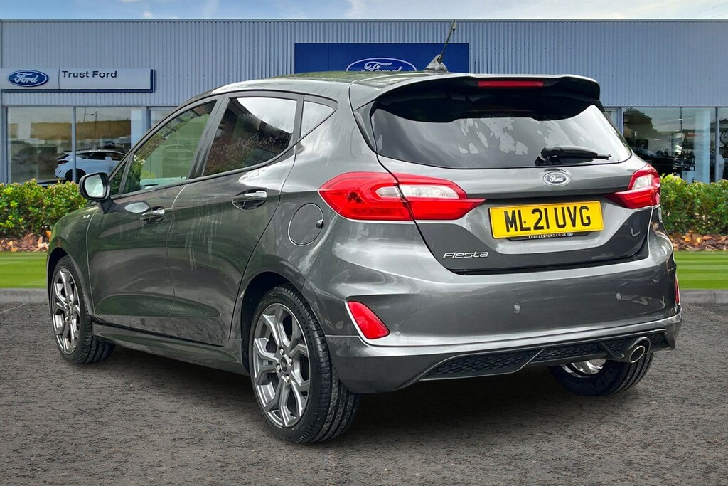 Ford Fiesta 1.0 Ecoboost 95 St-line Edition Rear Parking A ML21UVG Grey #2
