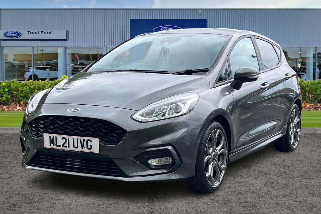 Ford Fiesta 1.0 Ecoboost 95 St-line Edition Rear Parking A ML21UVG Grey #5