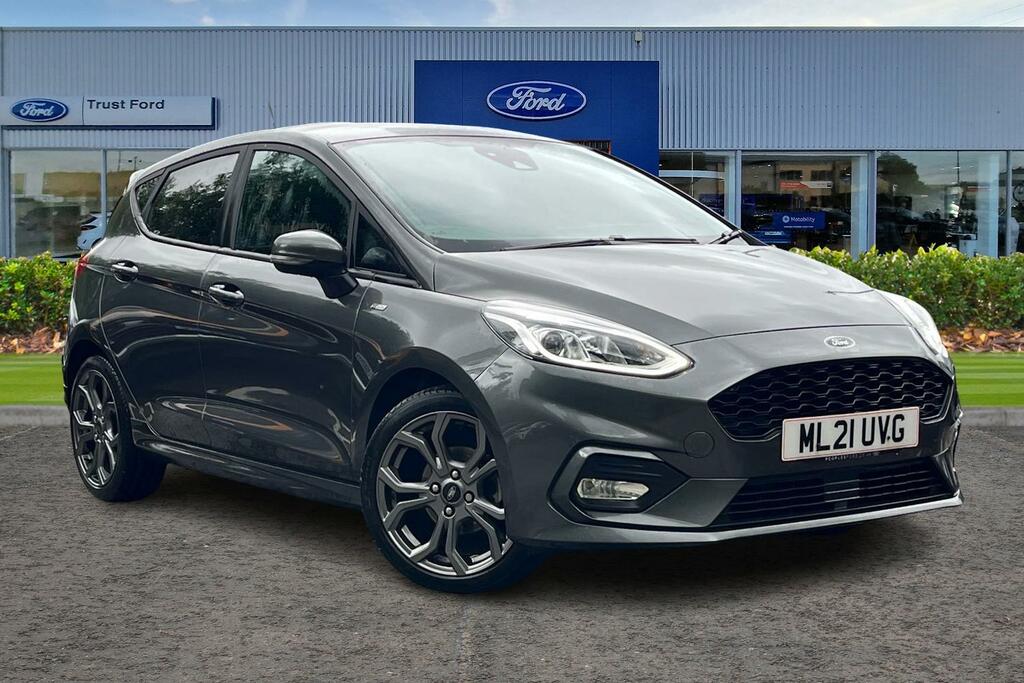 Ford Fiesta 1.0 Ecoboost 95 St-line Edition Rear Parking A Grey