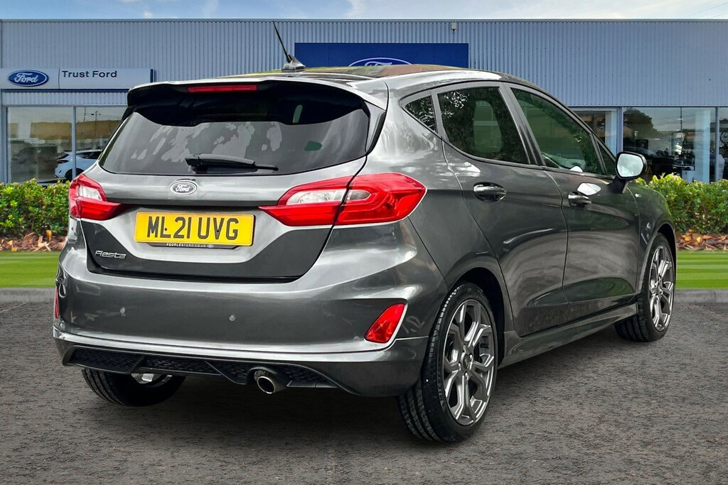Ford Fiesta 1.0 Ecoboost 95 St-line Edition Rear Parking A ML21UVG Grey #4