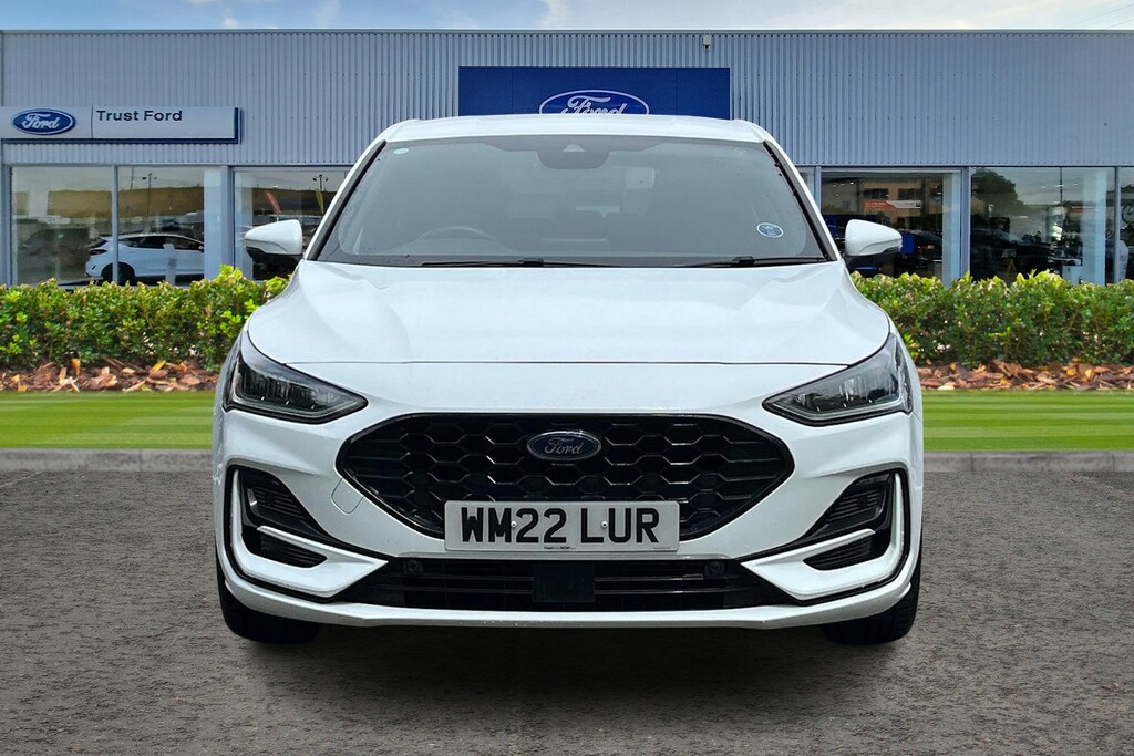Ford Focus 1.0 Ecoboost St-line Style Self Parking Heated WM22LUR White #6