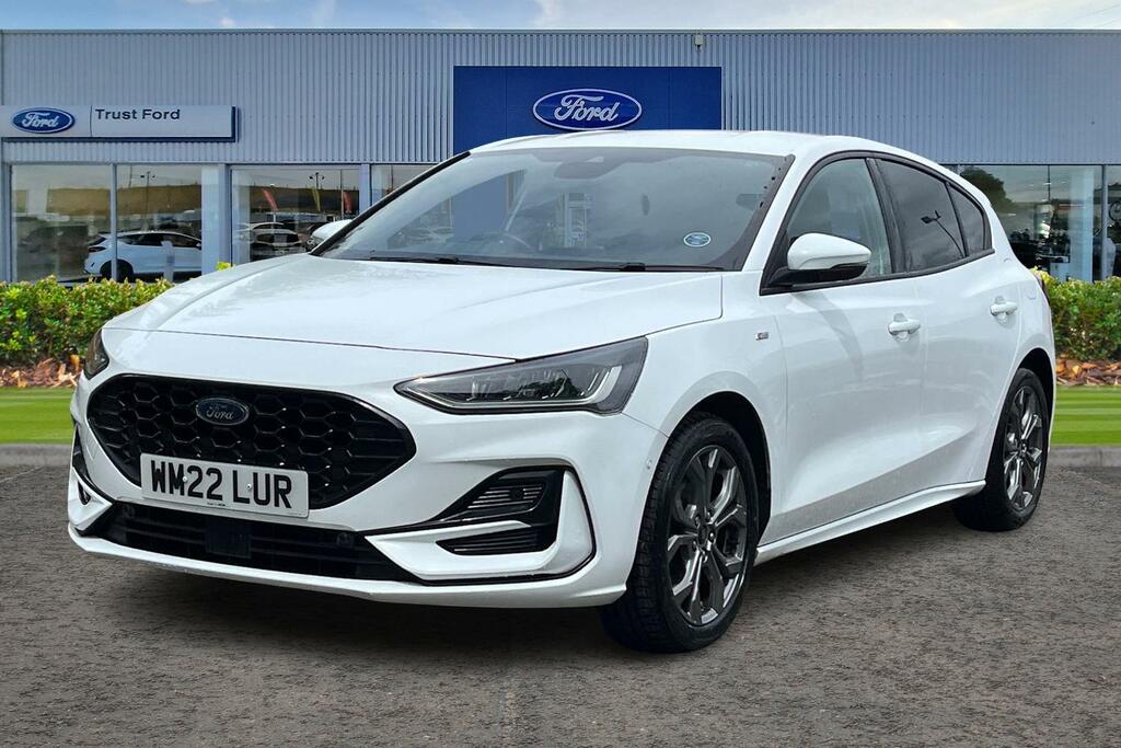 Ford Focus 1.0 Ecoboost St-line Style Self Parking Heated WM22LUR White #5