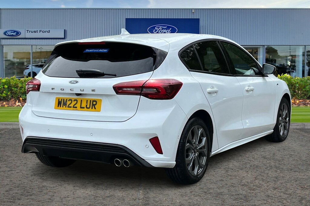 Ford Focus 1.0 Ecoboost St-line Style Self Parking Heated WM22LUR White #4