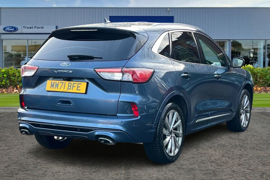 Ford Kuga 2.5 Phev Vignale Cvt Rear Camera Heated Seats MW71BFE Blue #4