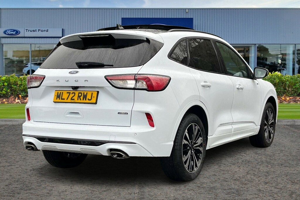 Ford Kuga 2.5 Phev St-line X Edition Cvt Panoramic Sunro ML72RWJ White #4