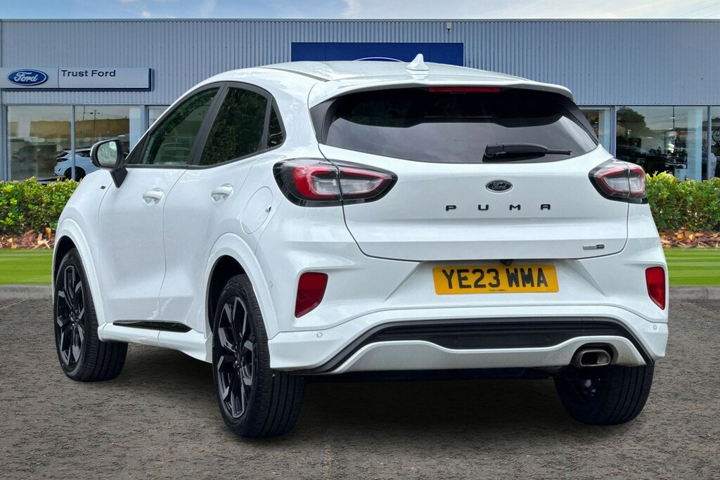 Ford Puma 1.0 Ecoboost Hybrid Mhev St-line X YE23WMA White #2