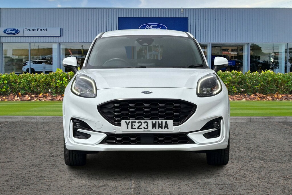 Ford Puma 1.0 Ecoboost Hybrid Mhev St-line X YE23WMA White #6