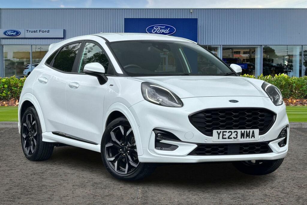 Ford Puma 1.0 Ecoboost Hybrid Mhev St-line X White