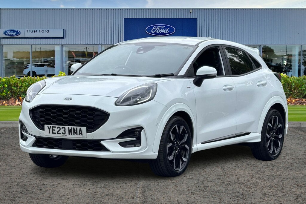 Ford Puma 1.0 Ecoboost Hybrid Mhev St-line X YE23WMA White #5