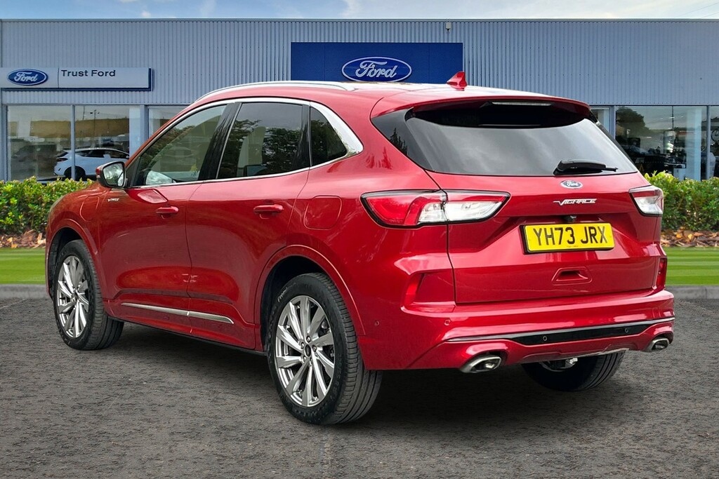 Ford Kuga 2.5 Phev Vignale Cvt YH73JRX Red #4