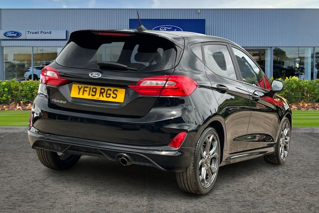 Ford Fiesta 1.0 Ecoboost St-line YF19RGS Black #4