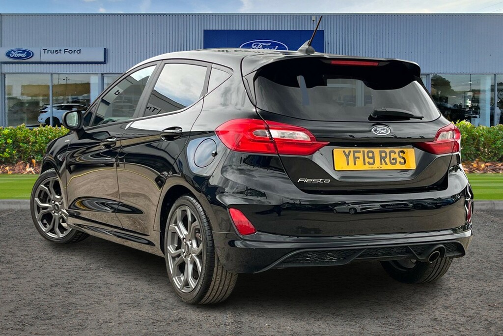 Ford Fiesta 1.0 Ecoboost St-line YF19RGS Black #2