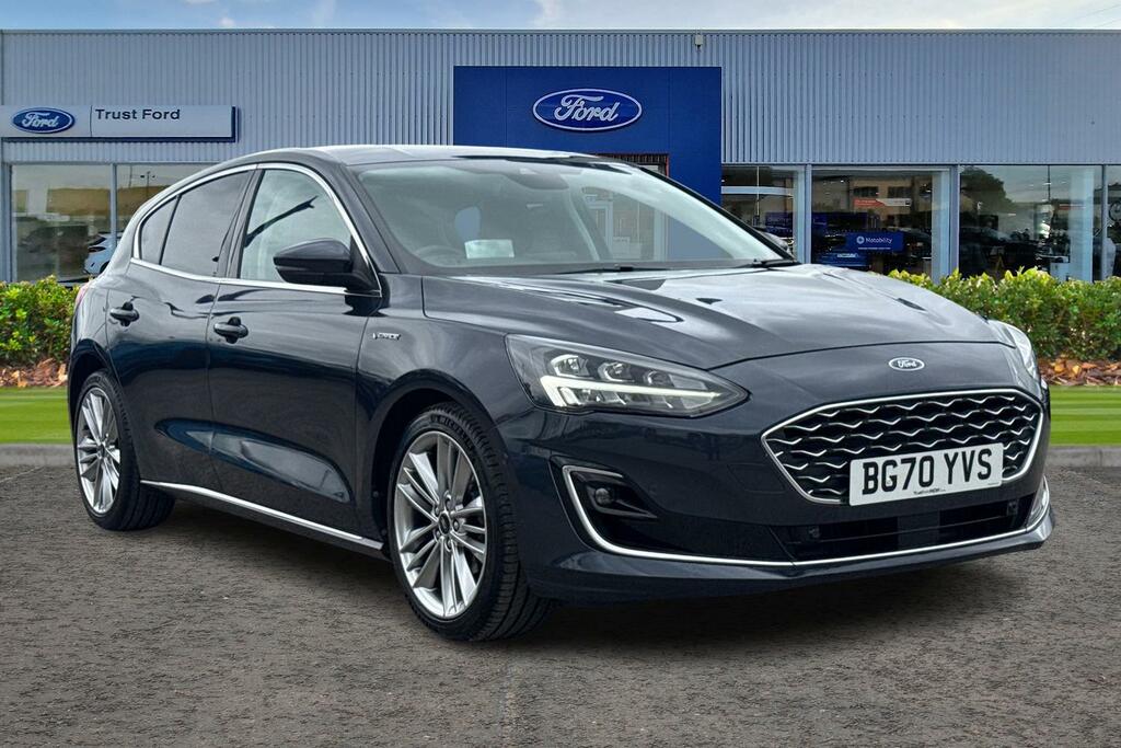 Ford Focus 1.0T Ecoboost Vignale Hatchback 5Dr- With Heads Up Blue
