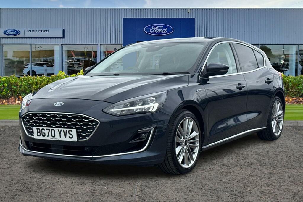 Ford Focus 1.0T Ecoboost Vignale Hatchback 5Dr- With Heads Up BG70YVS Blue #5
