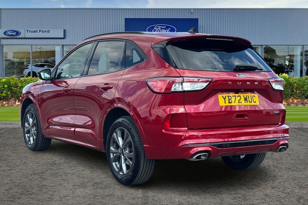 Ford Kuga 2.5 Ecoboost Duratec 14.4Kwh St-line Suv Petro YB72WUC Red #2