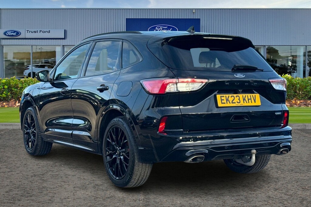 Ford Kuga 2.5 Ecoboost Duratec 14.4Kwh St-line X Suv Pet EK23KHV Black #2