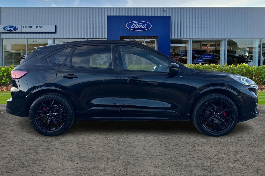 Ford Kuga 2.5 Ecoboost Duratec 14.4Kwh St-line X Suv Pet EK23KHV Black #3