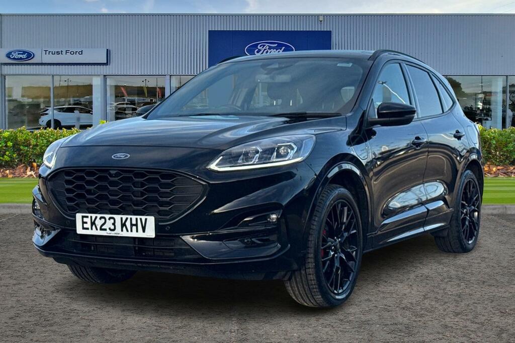 Ford Kuga 2.5 Ecoboost Duratec 14.4Kwh St-line X Suv Pet EK23KHV Black #5
