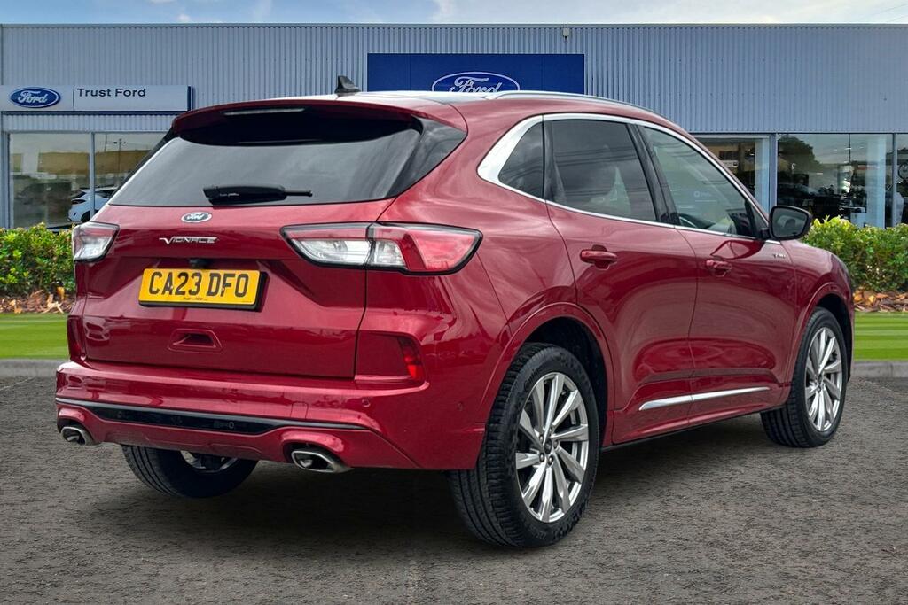 Ford Kuga 2.5 Fhev Vignale Cvt- With Panoramic Glass Roo CA23DFO Red #4