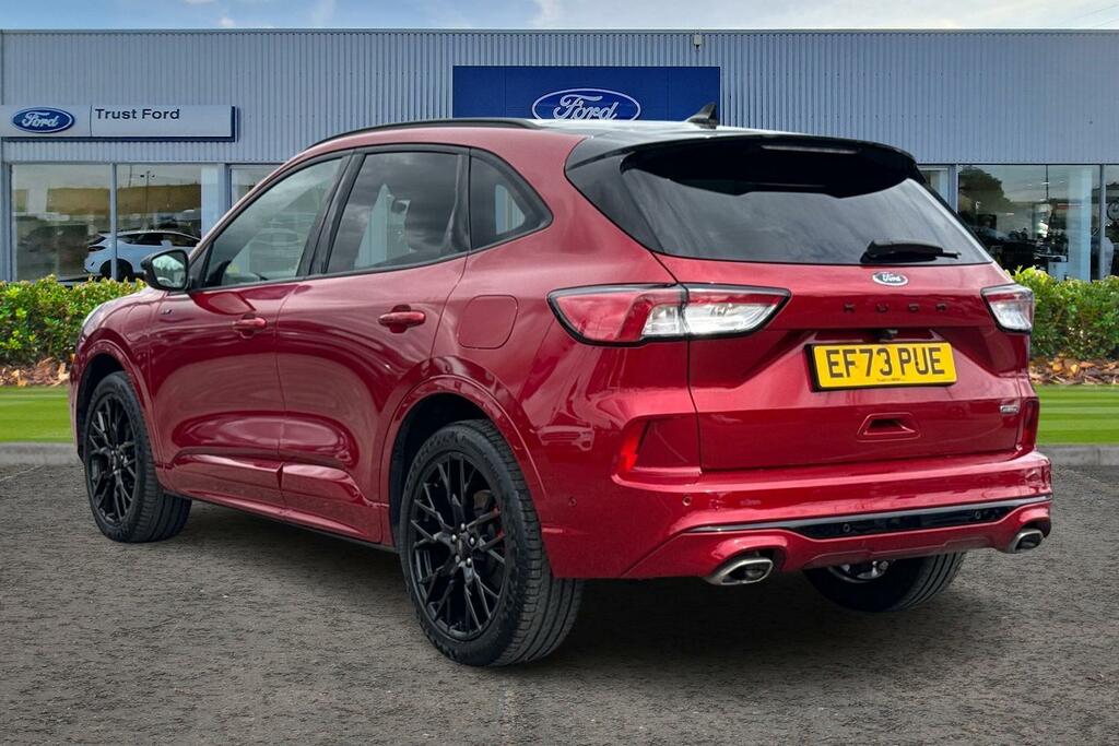 Ford Kuga 2.5 Phev Black Package Edition Cvt- With Heads EF73PUE Red #2