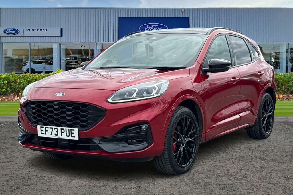 Ford Kuga 2.5 Phev Black Package Edition Cvt- With Heads EF73PUE Red #5