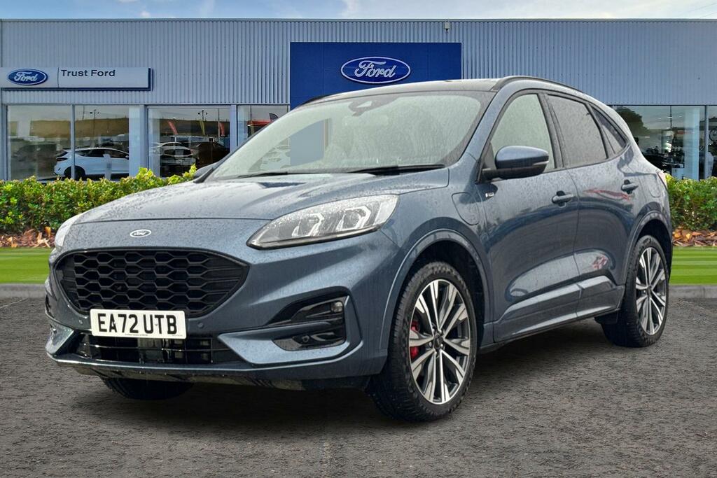 Ford Kuga 2.5 Ecoboost Duratec 14.4Kwh St-line X Suv Pet EA72UTB Blue #5
