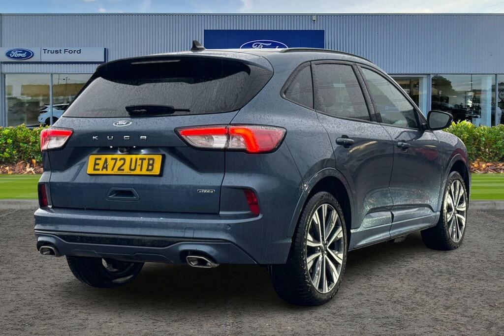 Ford Kuga 2.5 Ecoboost Duratec 14.4Kwh St-line X Suv Pet EA72UTB Blue #4