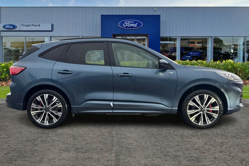 Ford Kuga 2.5 Ecoboost Duratec 14.4Kwh St-line X Suv Pet EA72UTB Blue #3