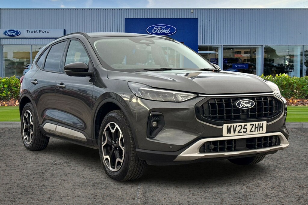 Ford Kuga 2.5 Duratec 14.4Kwh Active Suv 5Dr- With Drivers A Grey
