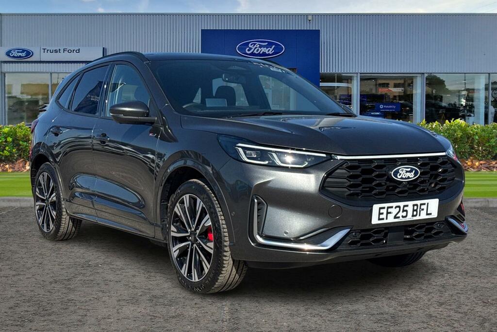 Ford Kuga 2.5 Duratec 14.4Kwh St-line X Suv 5Dr- With Heads Grey
