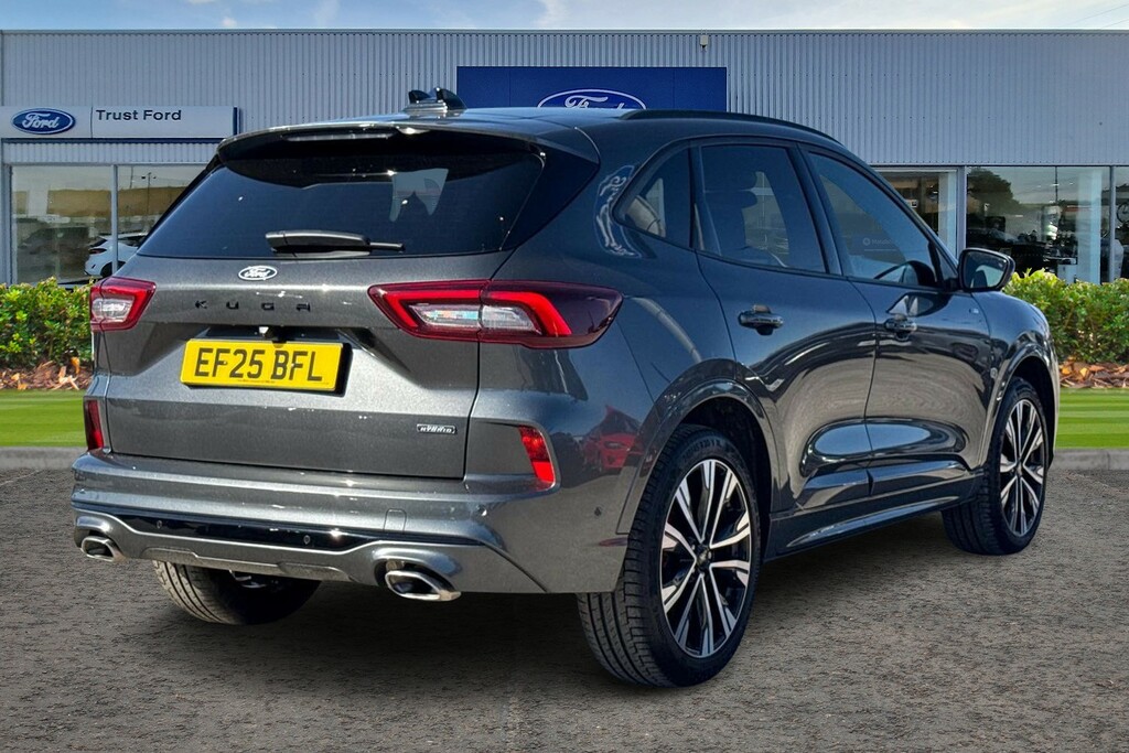Ford Kuga 2.5 Duratec 14.4Kwh St-line X Suv 5Dr- With Heads EF25BFL Grey #4