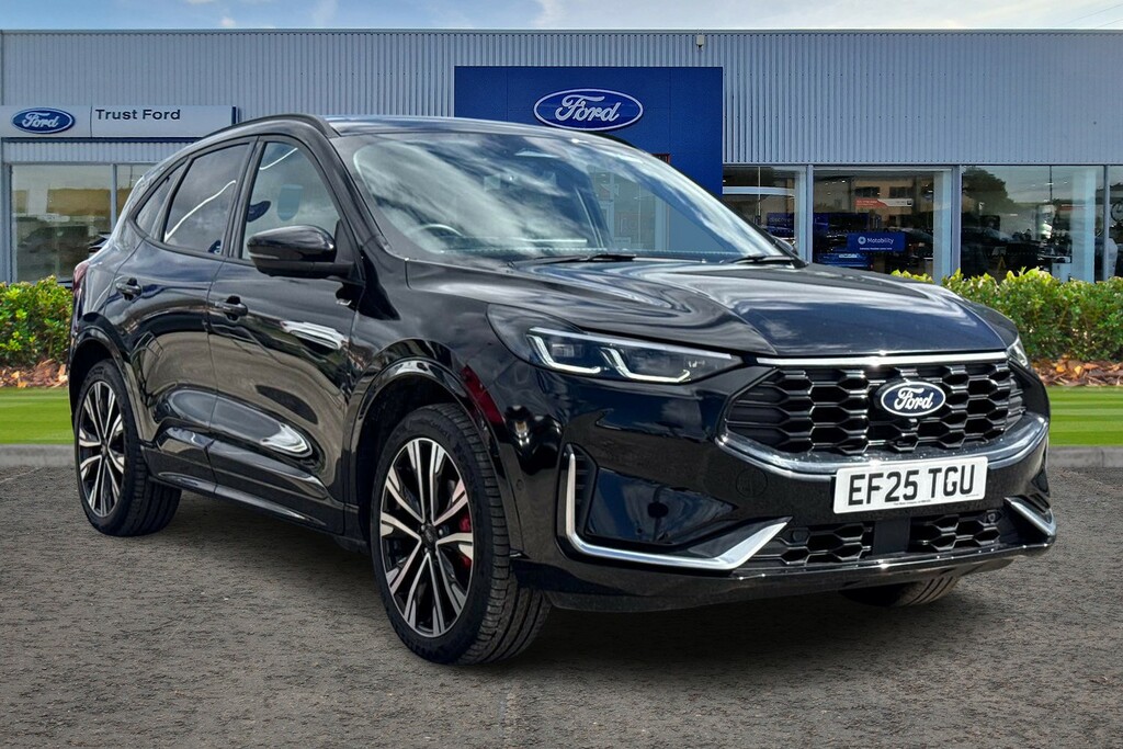 Ford Kuga 2.5 Phev St-line X Cvt- With Heads Up Display Black