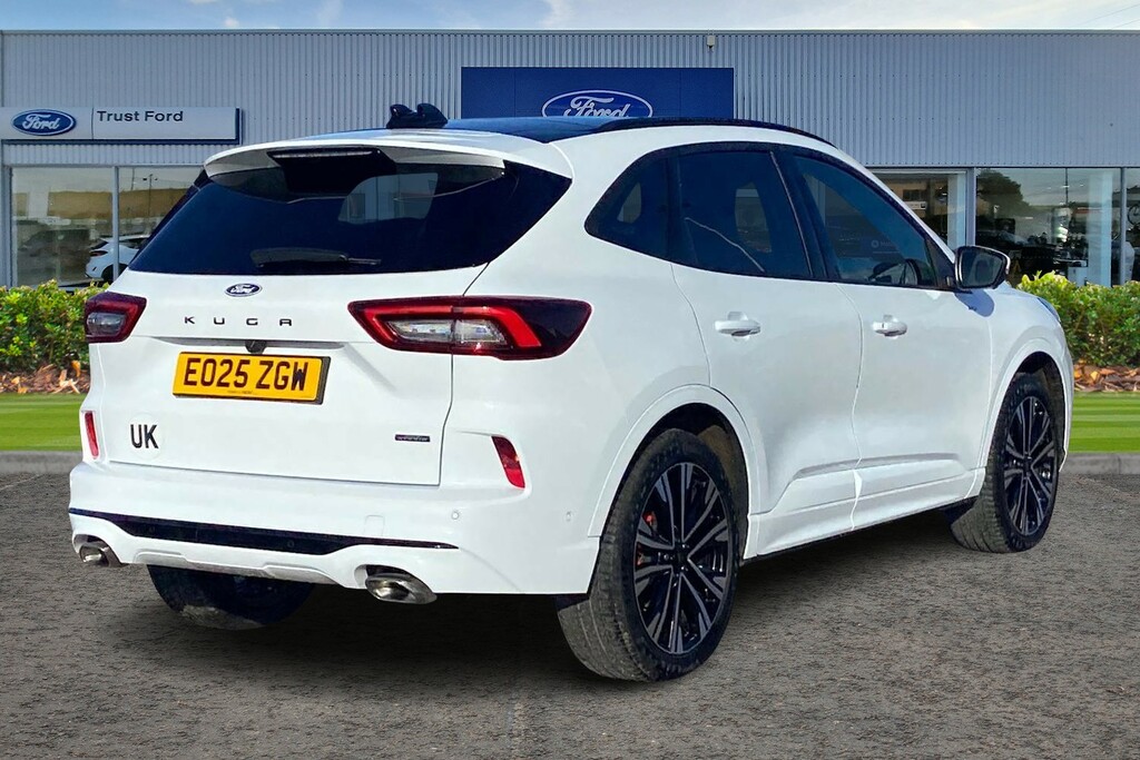 Ford Kuga 2.5 Duratec 14.4Kwh St-line X Suv 5Dr- With Heads EO25ZGW White #4