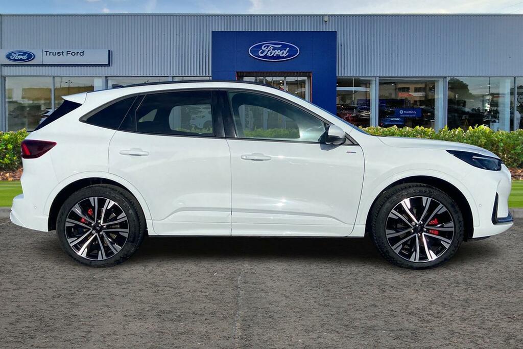 Ford Kuga 2.5 Duratec 14.4Kwh St-line X Suv 5Dr- With Heads EO25ZGW White #3