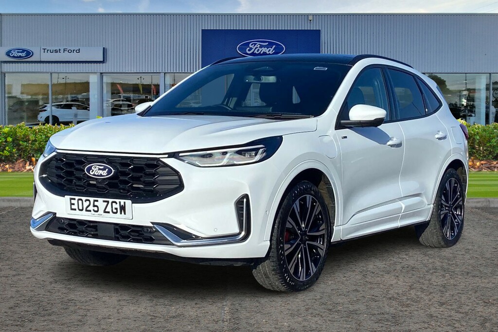 Ford Kuga 2.5 Duratec 14.4Kwh St-line X Suv 5Dr- With Heads EO25ZGW White #5
