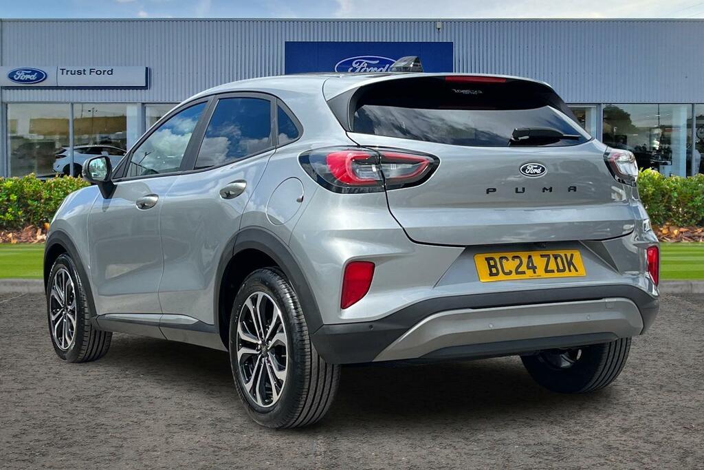 Ford Puma 1.0 Ecoboost Hybrid Mhev Titanium Sync 4 - BC24ZDK Silver #2